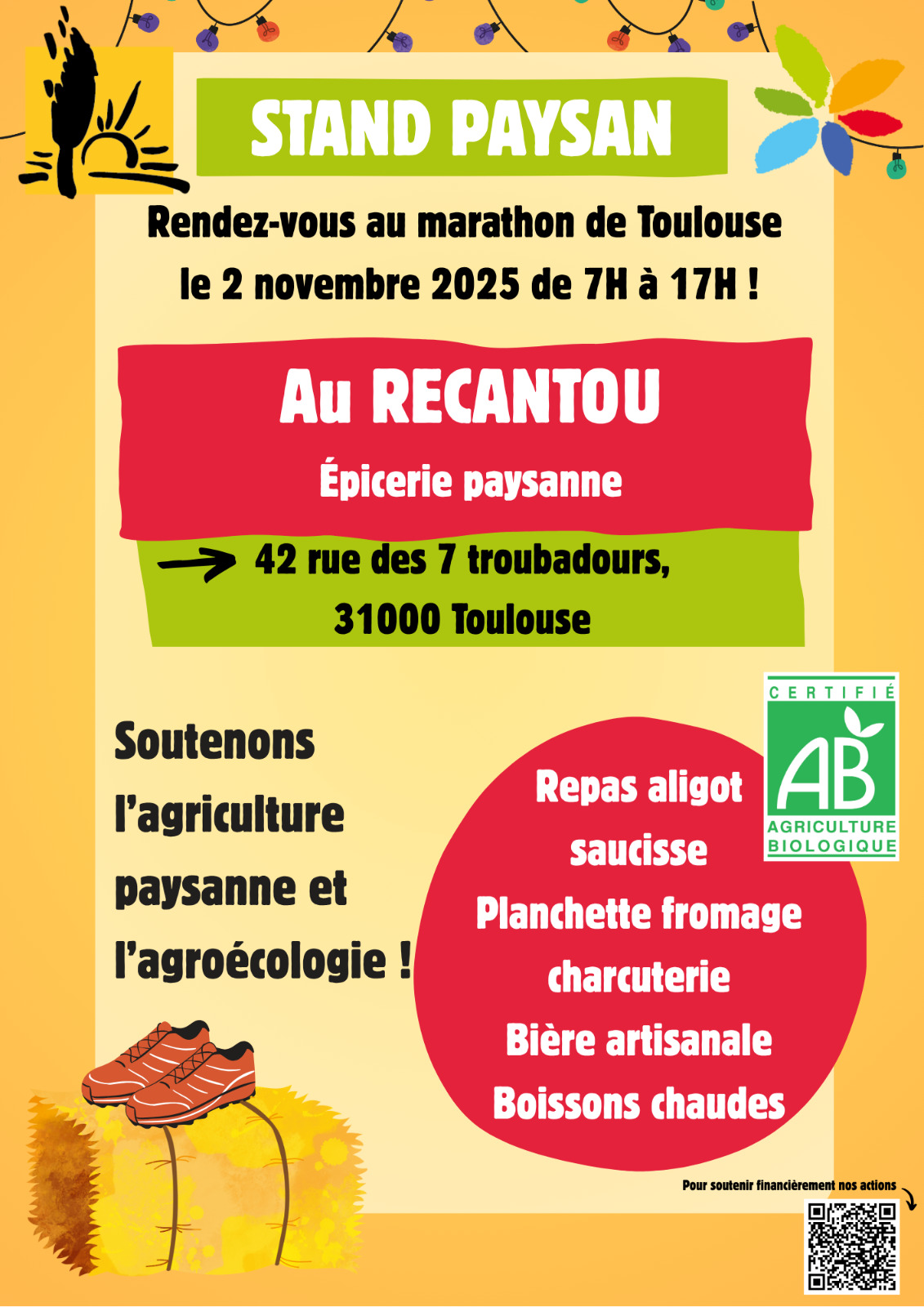 Affiche événement Toulouse oct 2025