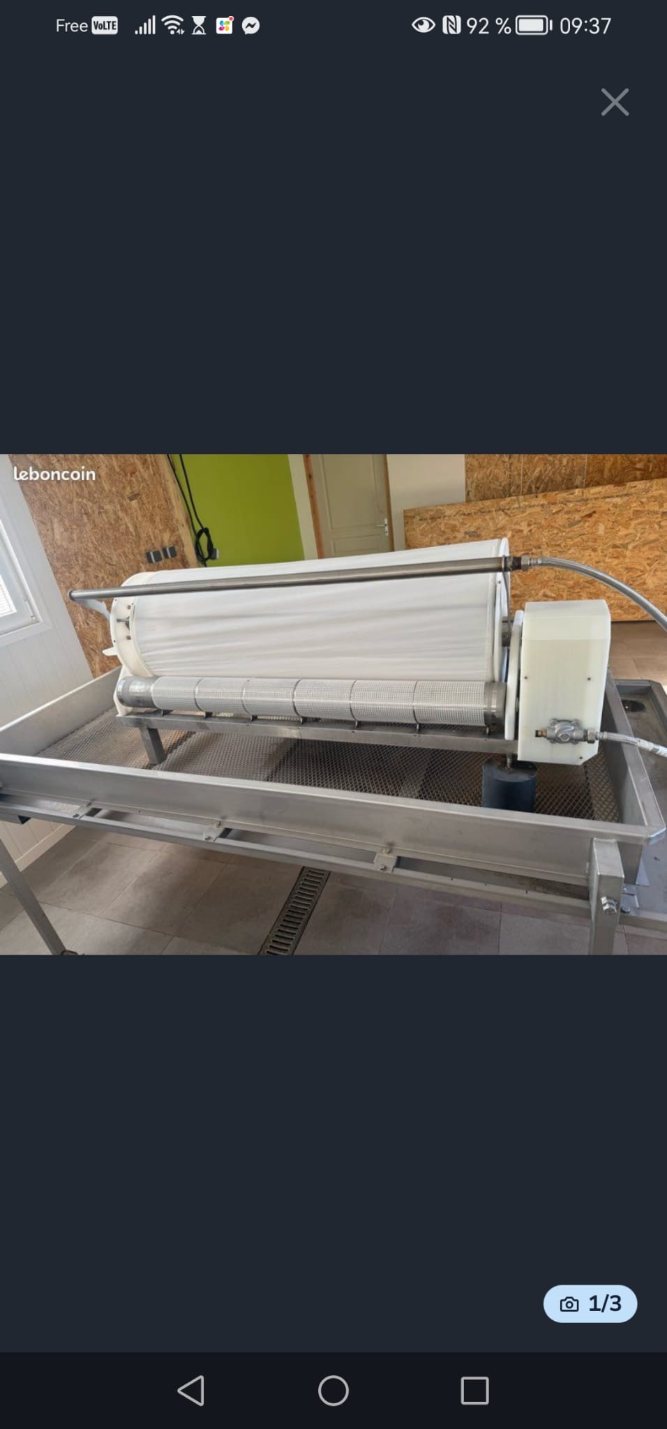 Récolteuse Spirutech Jérémy